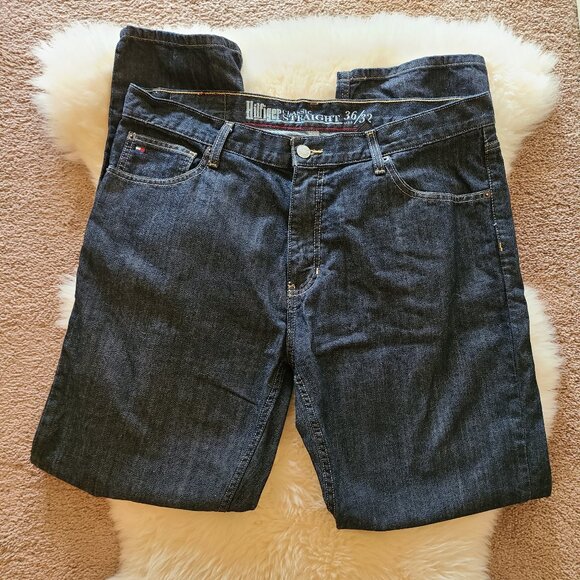 Tommy Hilfiger Classic Straight Leg Jeans  36x32L - Picture 2 of 8